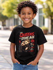 Queens Of The Stone Age Like Clockwork Graphic T-Shirt Rock Band Fan Tee Alternative Rock Music Shirt Adult & Kids Unisex T-Shirt