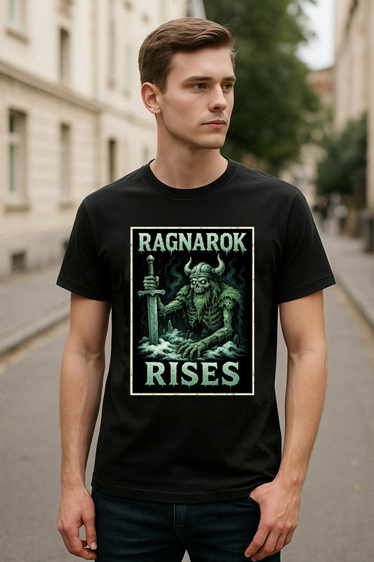 Ragnarok Rises Unisex Viking Mythology T-Shirt