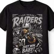 Las Vegas Raiders NFL Football Fan Gift Just Win Baby Unisex T-Shirt