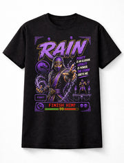 Mortal Kombat Rain Retro Arcade Fighting Game Unisex T-Shirt