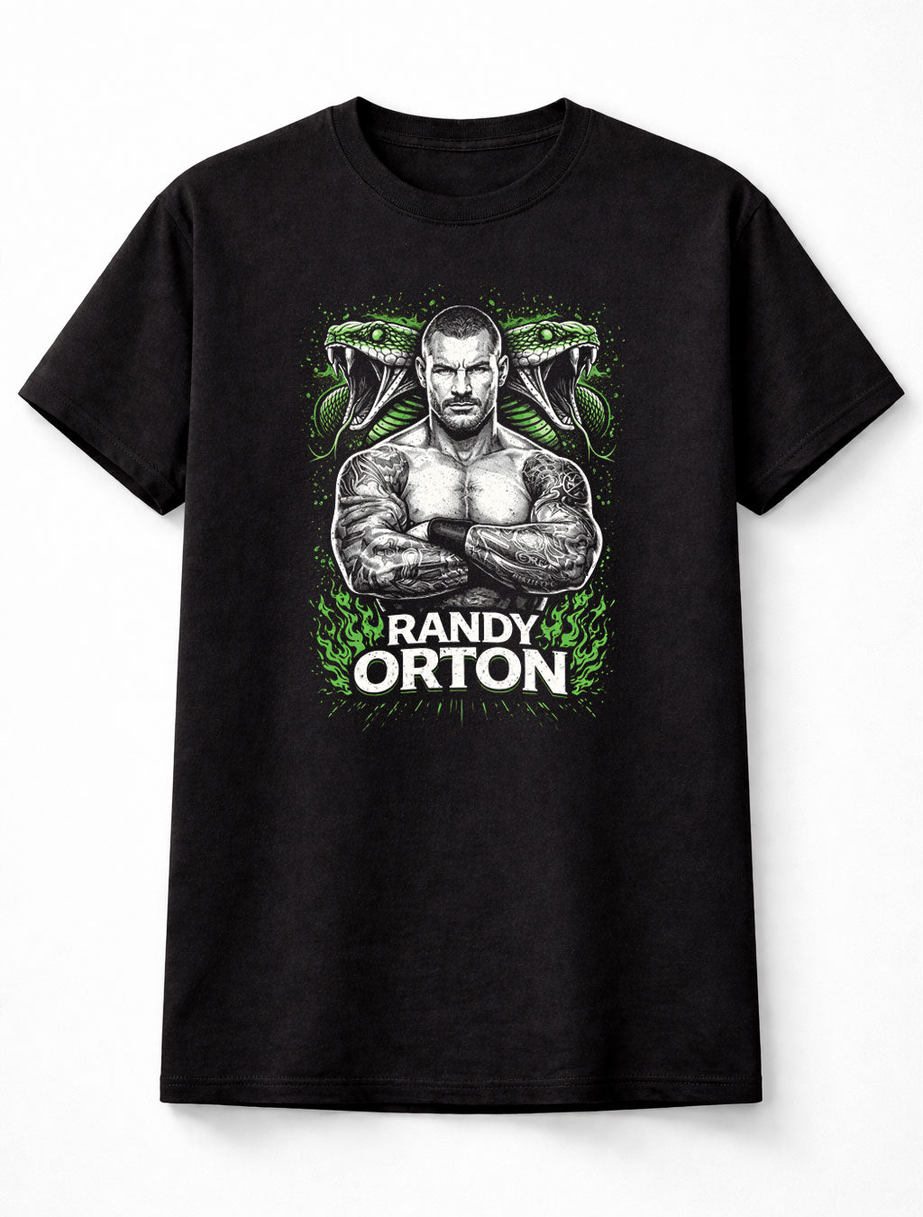 Randy Orton Viper Snake Graphic T-Shirt Apex Predator Wrestling Adults & Kids Unisex T-Shirt