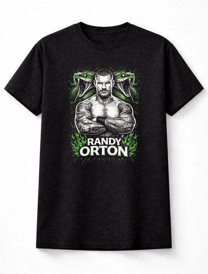 Randy Orton Viper Snake Graphic T-Shirt Apex Predator Wrestling Adults & Kids Unisex T-Shirt