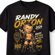Randy Orton RKO Viper WWE Wrestling Snake Graphic Unisex T-Shirt