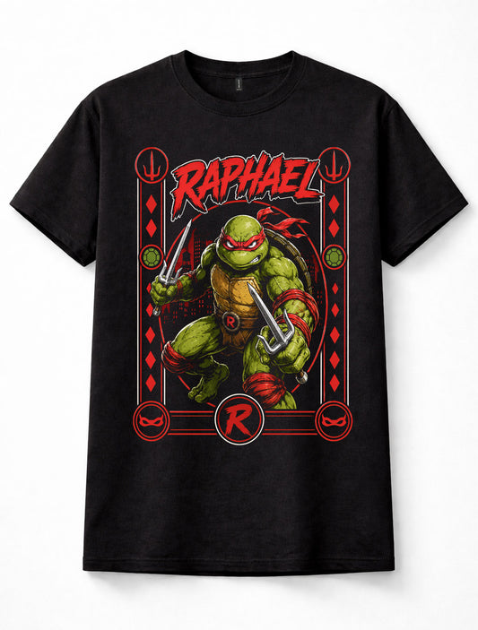 Raphael Teenage Mutant Ninja Turtles TMNT Graphic Unisex T-Shirt