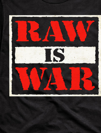 RAW Is WAR Vintage Logo Graphic – Classic Attitude Era Adults & Kids Unisex T-Shirt