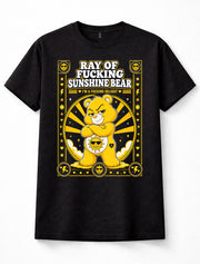 Ray of Fucking Sunshine Bear Care Bears Funny Adult Slogan Unisex T-Shirt