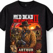 Red Dead Redemption 2 Arthur Morgan Outlaw Western Unisex T-Shirt
