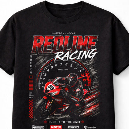 Redline Racing Superbike Y2K Motorsport Graphic Unisex T-Shirt