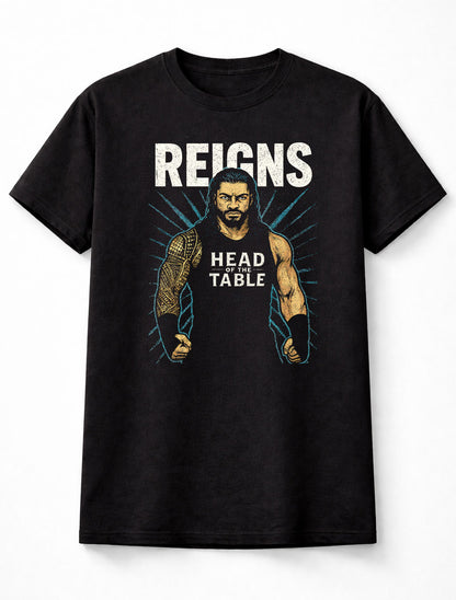 Roman Reigns Reigns “Head of the Table” Wrestling Adults & Kids Unisex T-Shirt