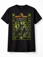 Mortal Kombat Reptile Ninja Fighting Game Gamer Unisex T-Shirt
