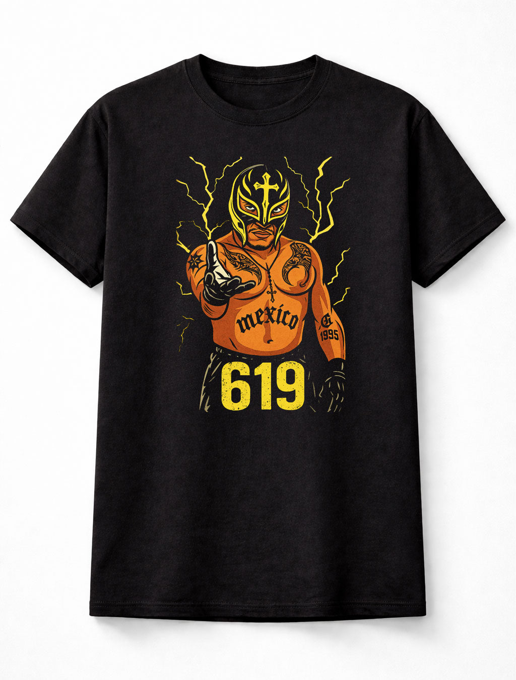 Rey Mysterio 619 Mexican Wrestling Adults & Kids Unisex T-Shirt