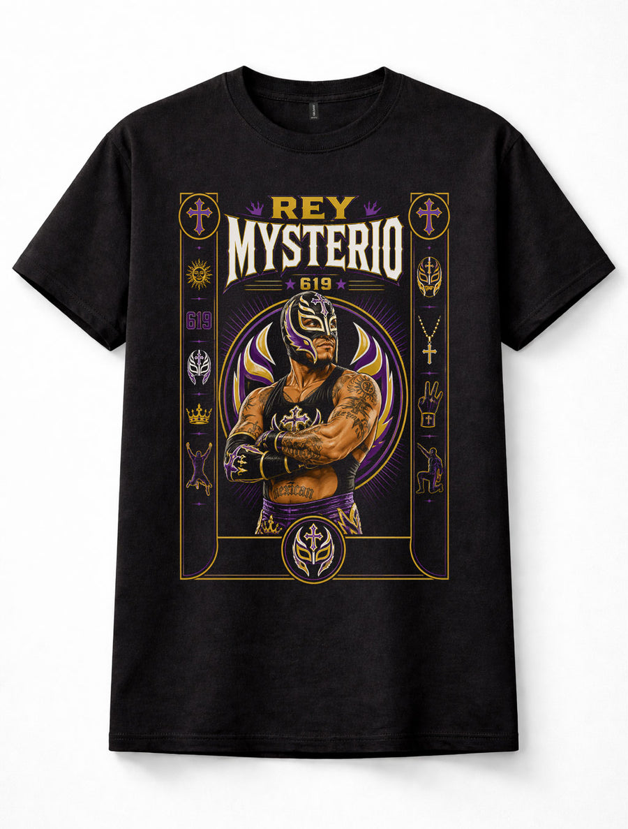 Rey Mysterio WWE 619 Lucha Libre Wrestling Unisex T-Shirt