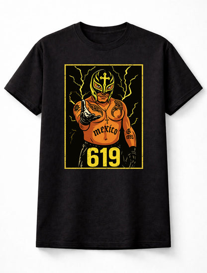 Rey Mysterio 619 Mexico Lucha Libre Wrestling Adults & Kids Unisex T-Shirt