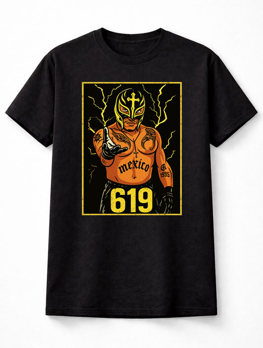 Rey Mysterio 619 Mexico Lucha Libre Wrestling Adults & Kids Unisex T-Shirt