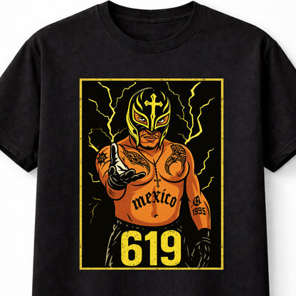 Rey Mysterio 619 Mexico Lucha Libre Wrestling Adults & Kids Unisex T-Shirt