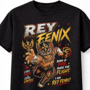 Rey Fenix Cero Miedo WWE Lucha Libre High Flyer Graphic Unisex T-Shirt