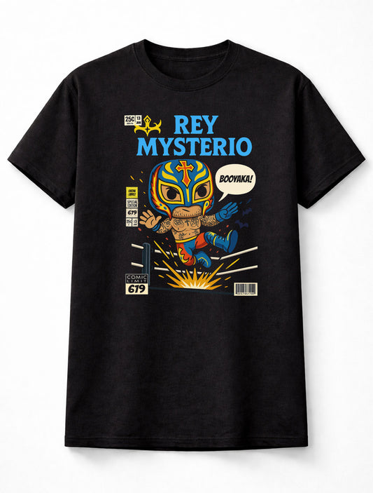 Rey Mysterio “Booyaka 619” Cartoon Wrestling Adults & Kids Unisex T-Shirt