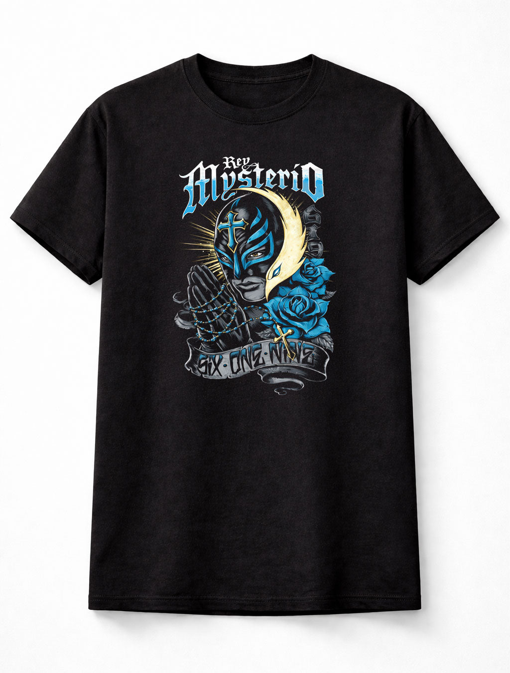 Rey Mysterio Masked Legend Lucha Tribute Adults & Kids Unisex T-Shirt
