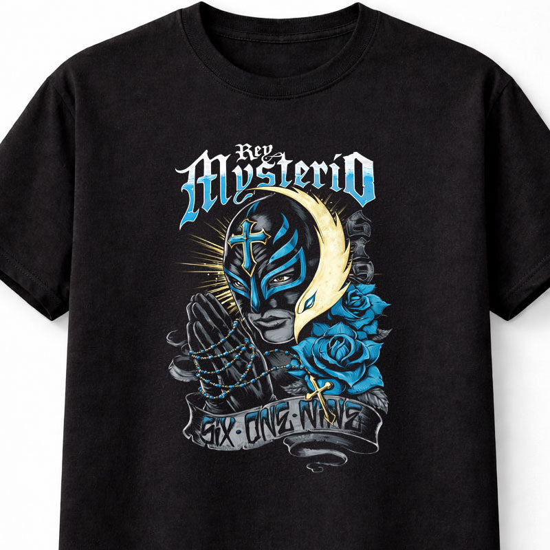 Rey Mysterio Masked Legend Lucha Tribute Adults & Kids Unisex T-Shirt