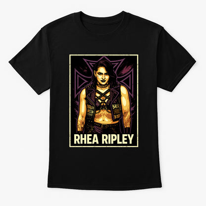 Rhea Ripley Retro Wrestling Unisex T-Shirt Judgment Da Brutality Tee