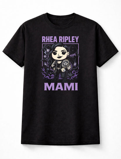 Rhea Ripley “Mami” The Eradicator Chibi Champion Graphic Adults & Kids Unisex T-Shirt