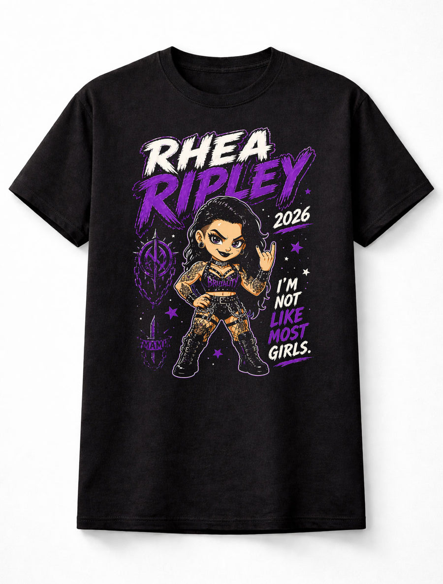 Rhea Ripley Mami Brutality WWE Wrestling Gothic Graphic Unisex T-Shirt