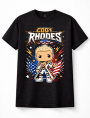 Cody Rhodes WWE American Nightmare Wrestling Pop Graphic Unisex T-Shirt