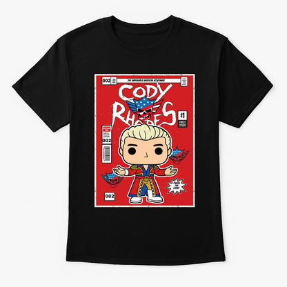 Cody Rhodes “Red Comic Debut” Pop Wrestling T-Shirt — First Issue Edition