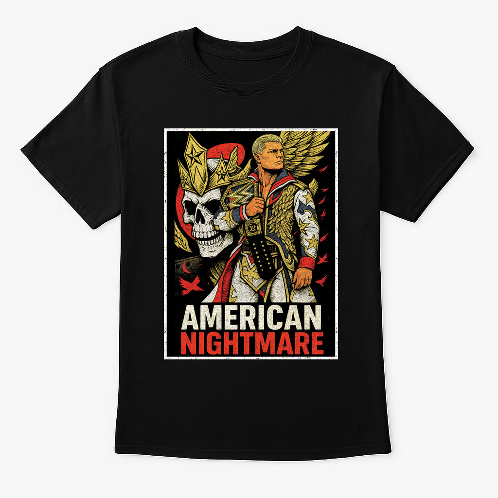 Cody Rhodes American NightmareWrestling Unisex Adults & Kids T-Shirt