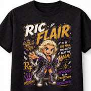 Ric Flair Nature Boy Woooo WWE Wrestling Retro Graphic Unisex T-Shirt