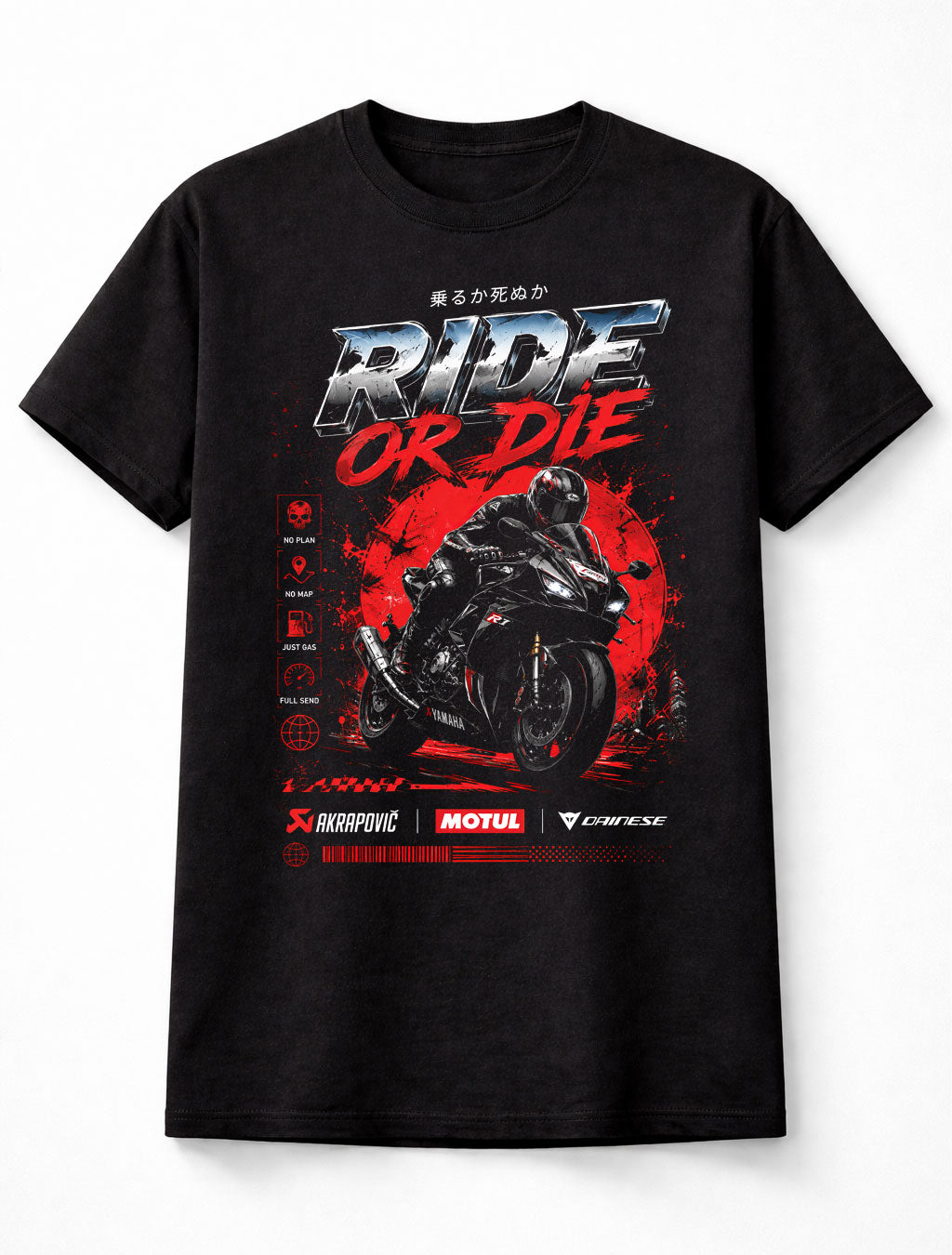 Ride Or Die Superbike Racing Y2K Motorsport Unisex T-Shirt