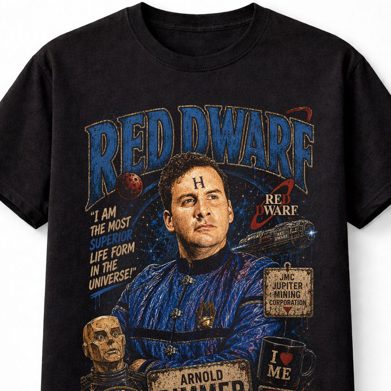 Red Dwarf Arnold Rimmer Sci-Fi Comedy TV Series Unisex T-Shirt