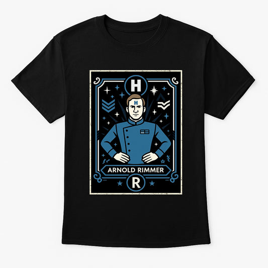 Arnold Rimmer Red Dwarf Unisex T-Shirt – Hologram Character Sci-Fi Comedy Classic Tee