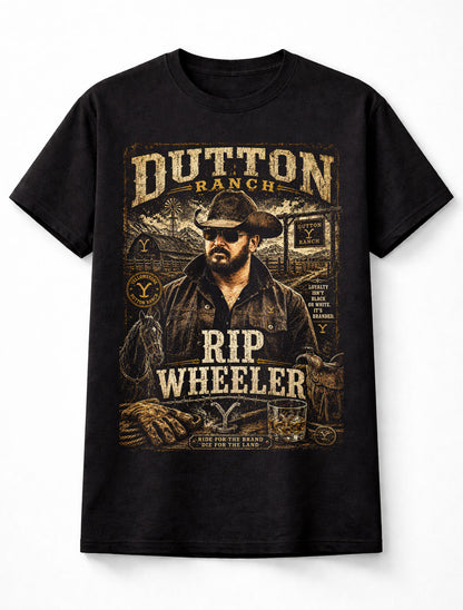 Yellowstone Rip Wheeler Dutton Ranch Western TV Unisex T-Shirt
