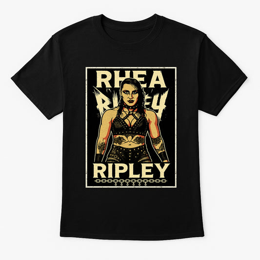 Rhea Ripley “Brutality Unleashed” Retro Wrestling T-Shirt — Nightmare Queen Edition