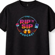 Dread x Rip n' Sip Podcast Logo Standard Front Print Unisex Adults & Kids T-Shirt