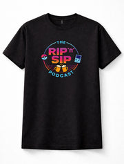 Dread x Rip n' Sip Podcast Logo Standard Front Print Unisex Adults & Kids T-Shirt