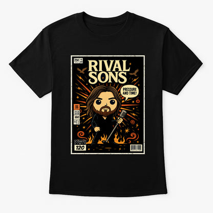 Rival Sons Electric Man Blues Rock Funko Pop Style Unisex T-Shirt