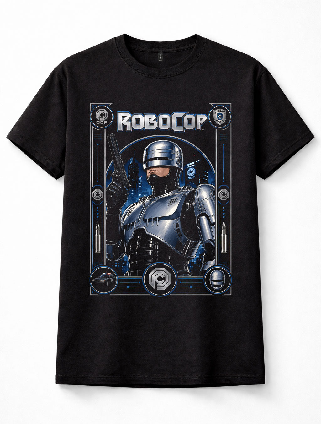 RoboCop Alex Murphy OCP Detroit Police Sci-Fi Movie Retro Unisex T-Shirt