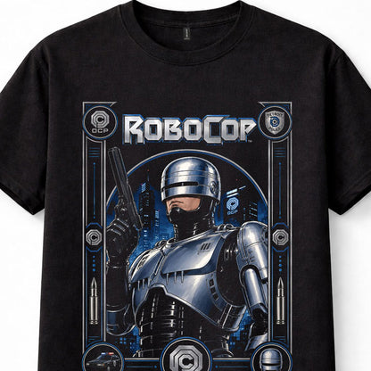 RoboCop Alex Murphy OCP Detroit Police Sci-Fi Movie Retro Unisex T-Shirt