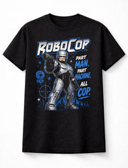 RoboCop Part Man Part Machine All Cop Sci Fi Movie Unisex T-Shirt