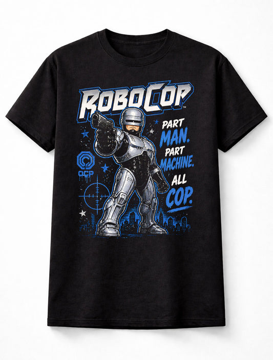 RoboCop Part Man Part Machine All Cop Sci Fi Movie Unisex T-Shirt