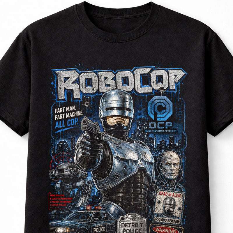 RoboCop OCP Detroit Police Sci-Fi Action Movie Unisex T-Shirt