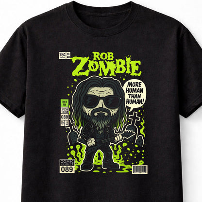 Rob Zombie More Human Than Human Horror Comic Edition Unisex T-Shirt