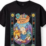 Rocko's Modern Life Rocko Heffer Spunky Filburt Nickelodeon Retro Unisex T-Shirt