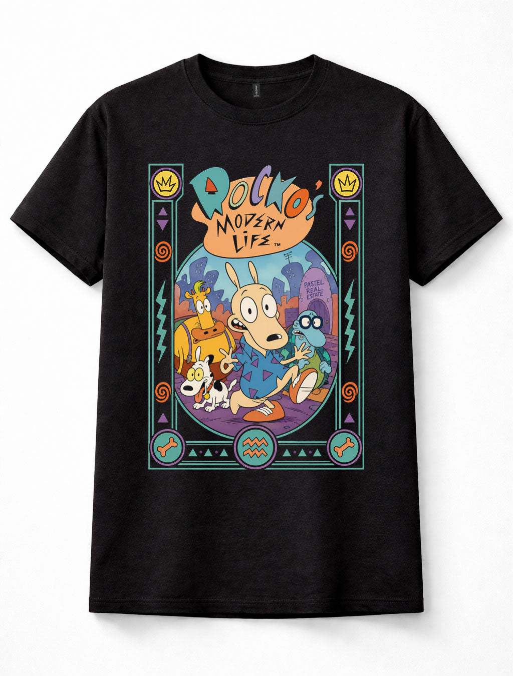 Rocko's Modern Life Rocko Heffer Spunky Filburt Nickelodeon Retro Unisex T-Shirt