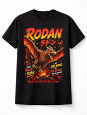 Rodan Japanese Kaiju Monster Retro Horror Graphic Unisex T-Shirt