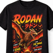 Rodan Japanese Kaiju Monster Retro Horror Graphic Unisex T-Shirt