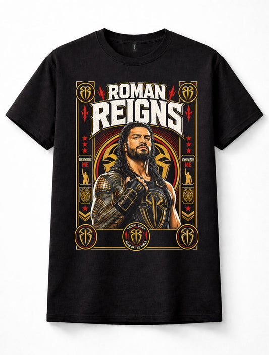 Roman Reigns WWE Tribal Chief Head of the Table Unisex T-Shirt