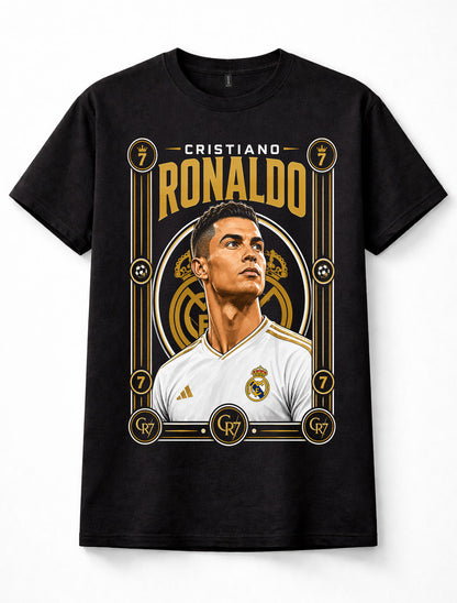 Cristiano Ronaldo Real Madrid CR7 Number 7 Portugal Football Legend Unisex T-Shirt